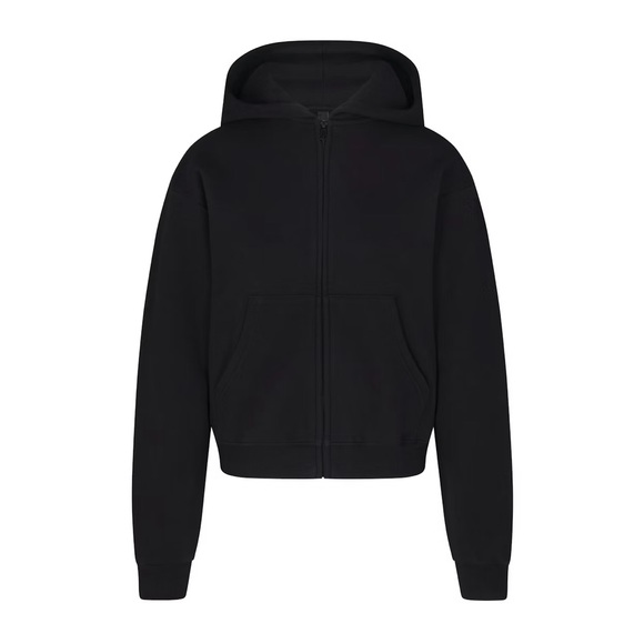 SKIMS Sweaters - Skims Cotton Fleece CLASSIC ZIP UP HOODIE